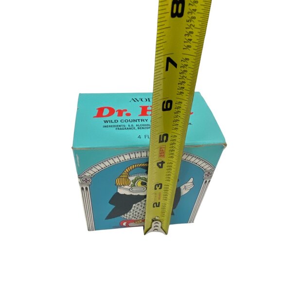 Avon Dr. Hoot Wild 1977 Milk Glass Graduate Country After Shave 4 Fl. Oz. Owl Bo - Picture 7 of 7